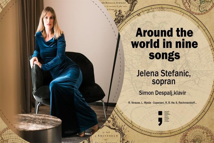 Jelena Štefanić: 'Around the World in Nine Songs' (donatorski koncert)