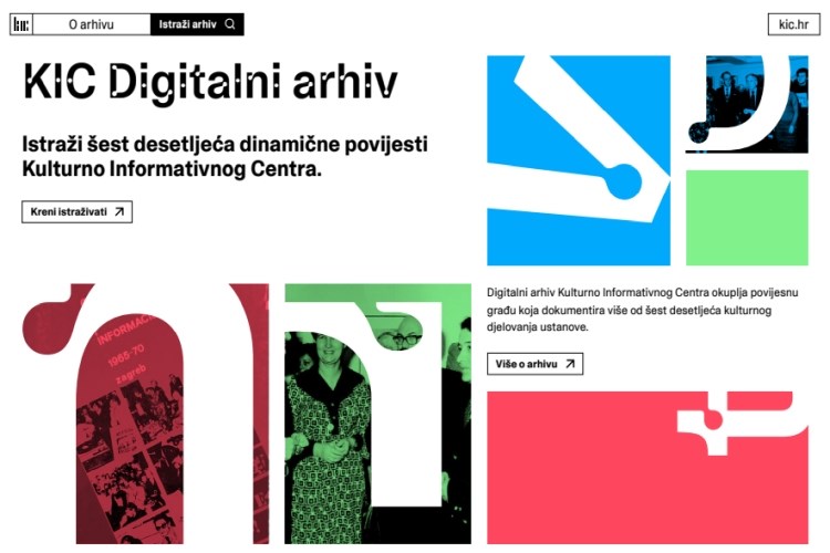 KIC predstavlja novi digitalni arhiv