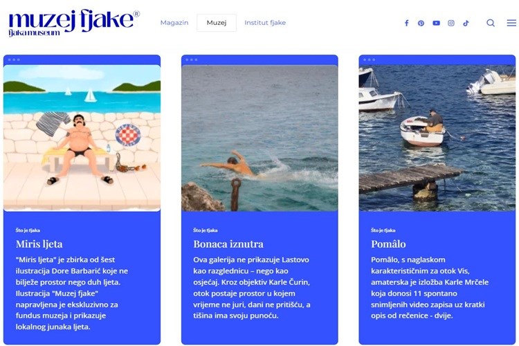Tri nove virtualne izložbe u Muzeju fjake