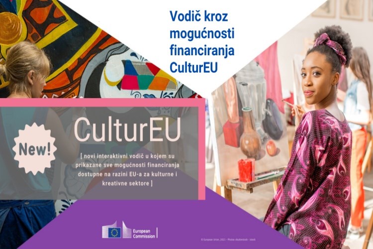 Vodič kroz mogućnosti financiranja CulturEU dostupan na hrvatskom jeziku i online