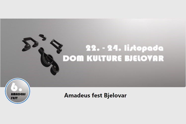 Šesti Amadeus fest u Bjelovaru