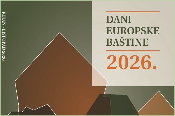 Dani europske baštine u Hrvatskoj 2026. (rujan - listopad)