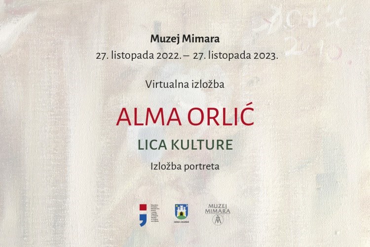 Alma Orlić - Lica kulture – izložba portreta