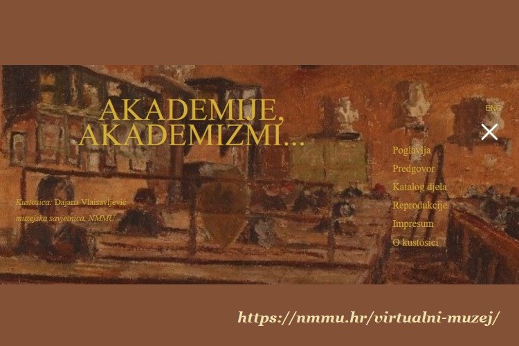 NMMU predstavlja virtualnu izložbu "Akademije, akademizmi..." 