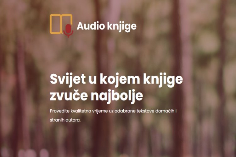 Mrežna stranica Audioknjige.hr