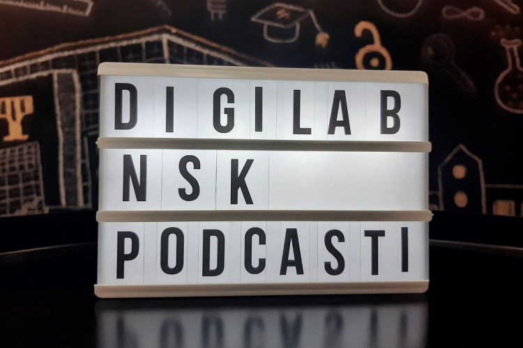 Podcast u Digitalnom laboratoriju NSK