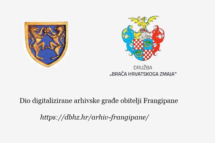 ARHIV FRANGIPANE. Digitalizirani djelić arhivske građe obitelji Frangipane