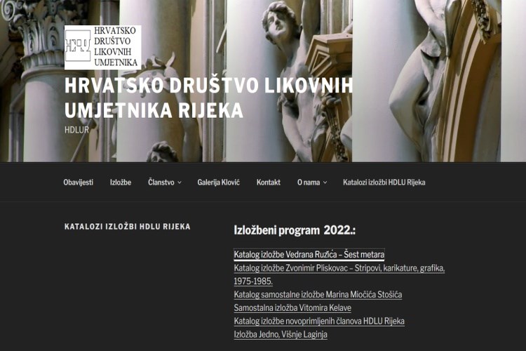 Redizajnirane stranice HDLU-a Rijeka