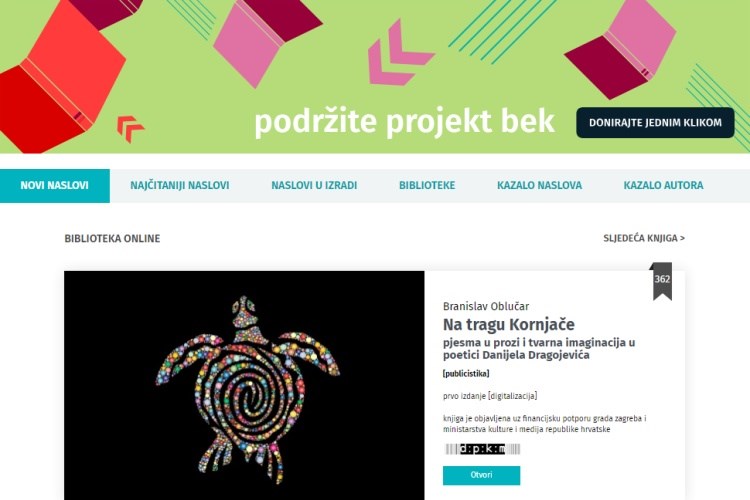 Besplatno e-izdanje monografije o Danijelu Dragojeviću