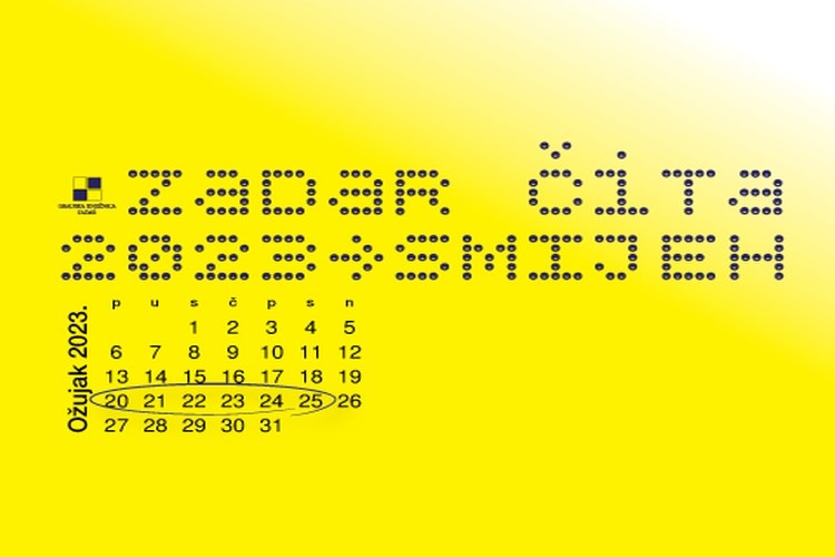 Zadar čita 2023. / tema: smijeh