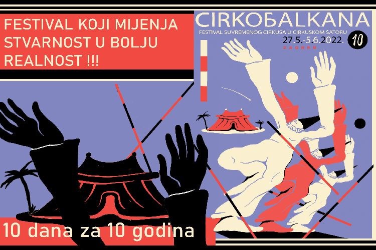 10. Cirkobalkana - festival suvremenog cirkusa 