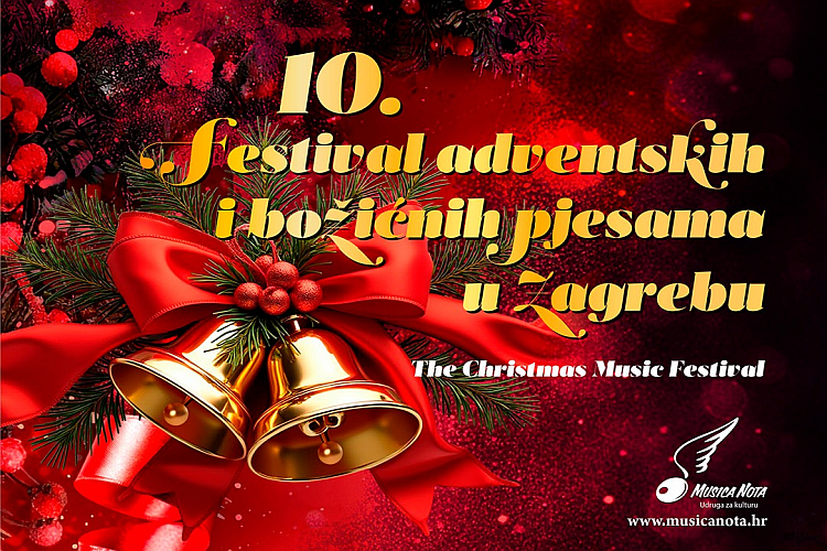 10. Festival adventskih i božićnih pjesama u Zagrebu & Advent pod lanternom 