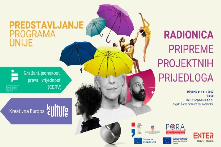 Predstavljanje programa Unije i radionica pripreme projektnih prijedloga u Koprivnici