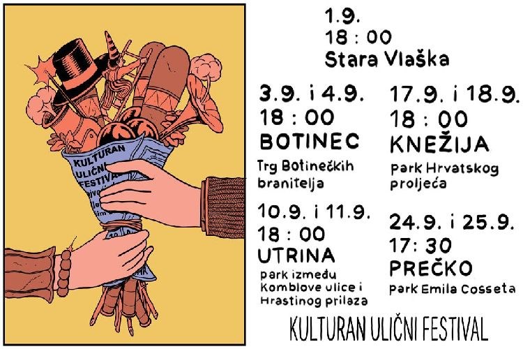 Počinje četvrto izdanje Kulturnog uličnog festivala