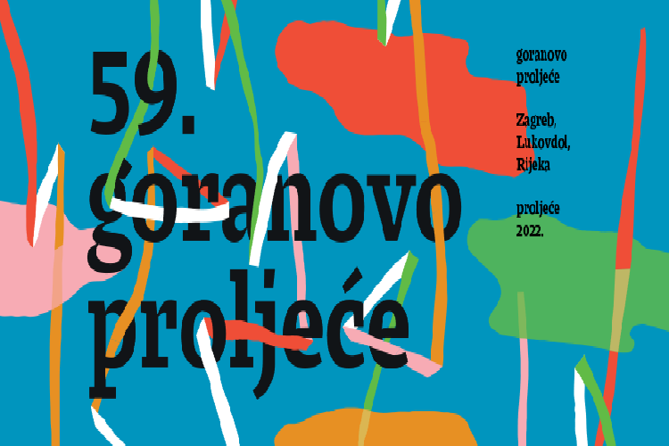 Festivalski dio 59. Goranovog proljeća u Zagrebu i Rijeci od 3. do 5. lipnja