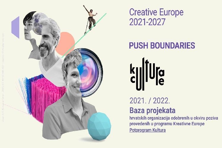 Baza projekata hrvatskih organizacija koji su odobreni u okviru poziva provedenih u programu Kreativne Europe, potprogram Kultura u 2021. i 2022. godini