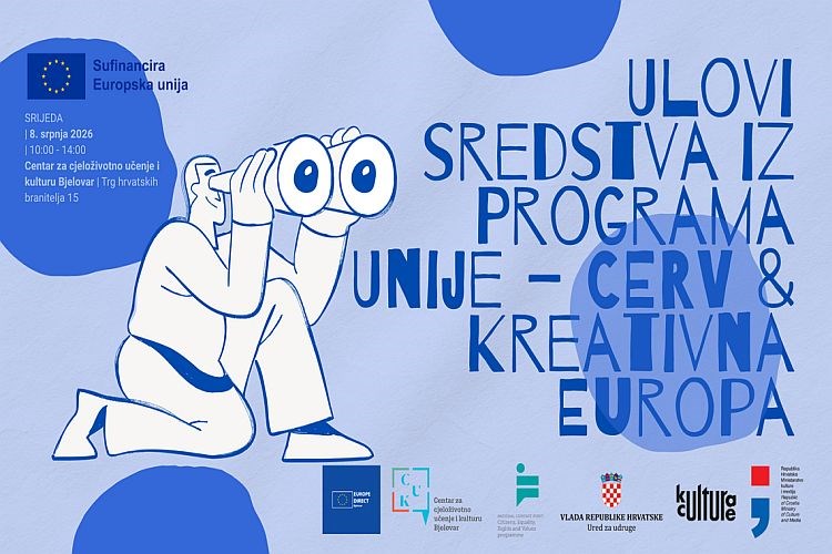 [BJELOVAR] Predstavljanje programa Unije: CERV & Kreativna Europa