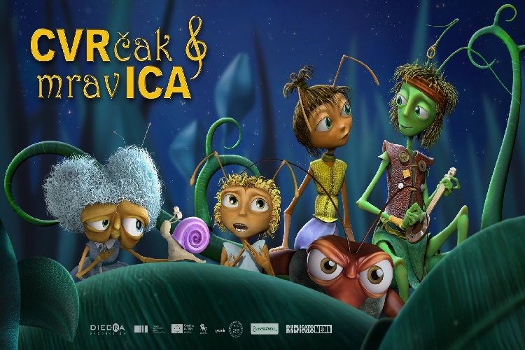 Domaći animirani film 'Cvrčak i mravica' od 5. siječnja u kinima