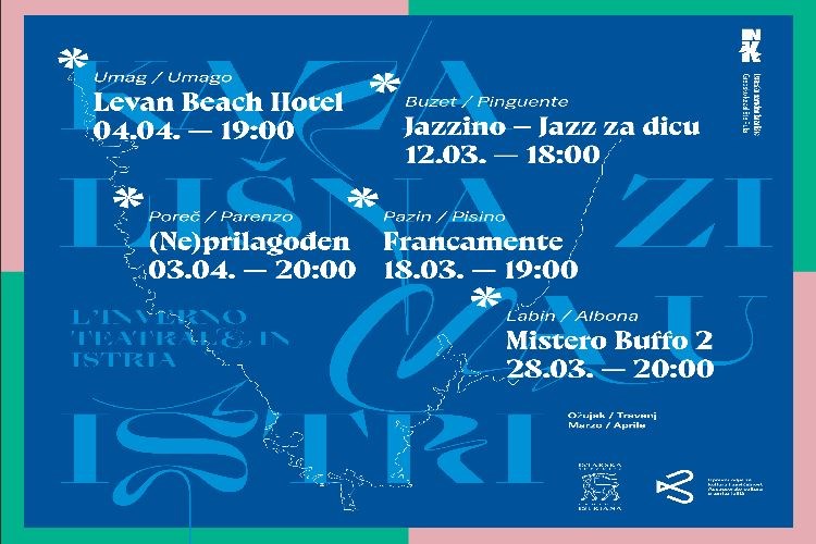 Počinje 10. Kazališna zima u Istri – gostovanja produkcija INK diljem Istre