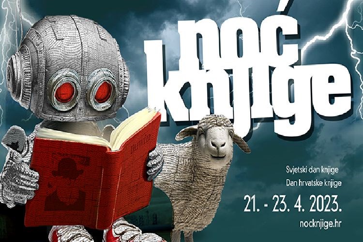 Noć knjige 2023.: 'Sanjaju li roboti električne knjige?' 