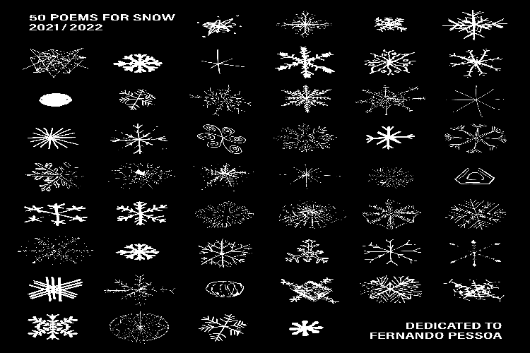 50 Poems for Snow 2021/22. : Fernando Pessoa