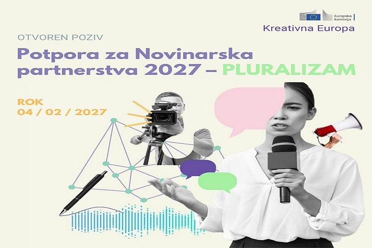 Potpora za Novinarska partnerstva 2027 - PLURALIZAM [CREA-CROSS-2027-JOURPART]
