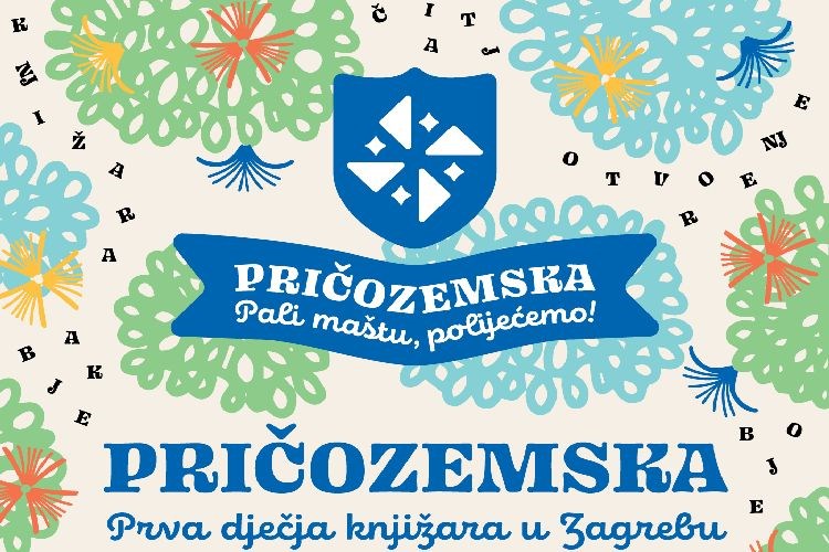 Proslava povodom otvorenja 'Pričozemske' - prve dječje knjižare u Zagrebu
