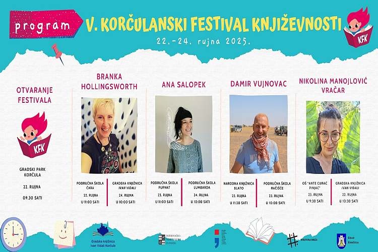 5. Korčulanski festival književnosti (KFK) 