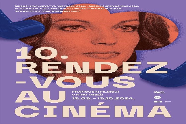 Jubilarno izdanje Rendez-vous au cinéma u 40 kina diljem zemlje