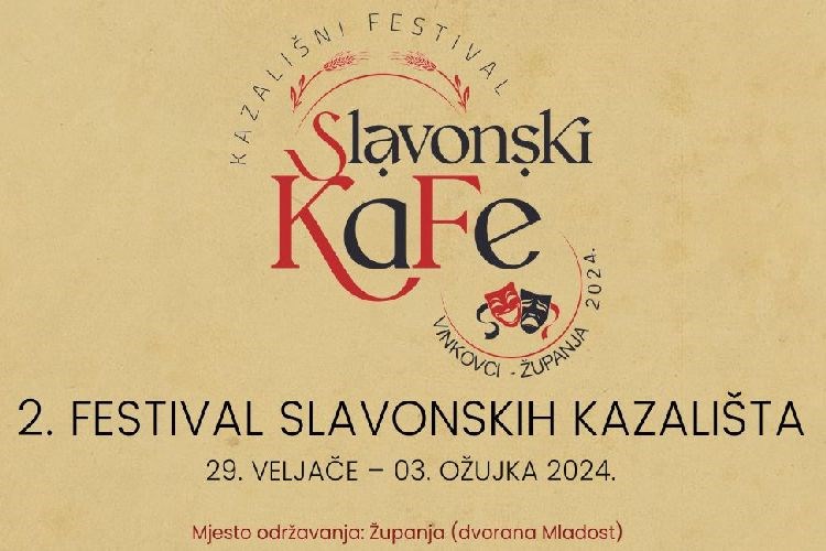 Drugi Slavonski KaFe održat će se od 29. veljače do 3. ožujka
