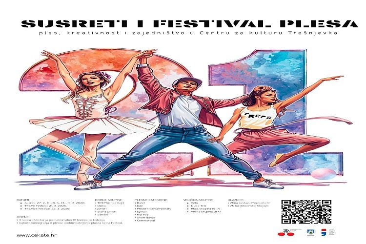 21. TREPS – susreti plesnih grupa i festival plesa