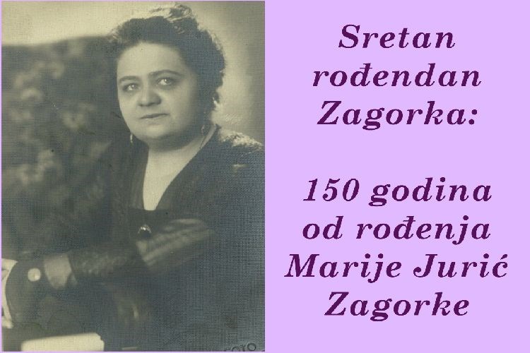 Obilježavanje 150. godišnjice rođenja Marije Jurić Zagorke