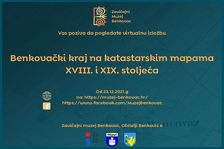 Virtualna izložba 'Benkovački kraj na katastarskim mapama 18. i 19 stoljeća'