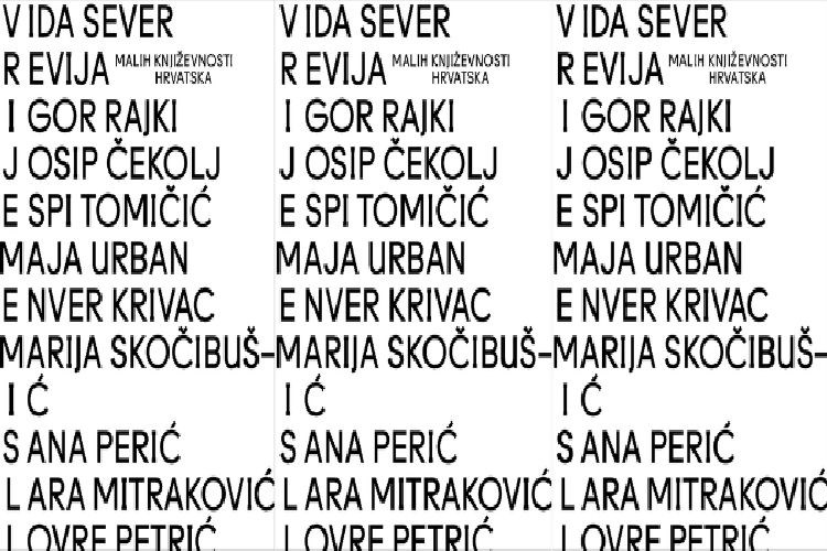 Revija malih književnosti 2021. posvećena hrvatskoj književnosti