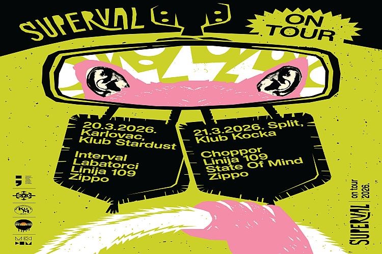 Superval On Tour nastavlja turneju po Hrvatskoj, slijede nastupi u Karlovcu i Splitu