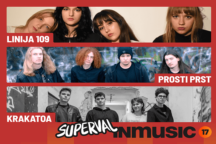 Superval predstavlja tri mlada benda na INmusic festivalu #17