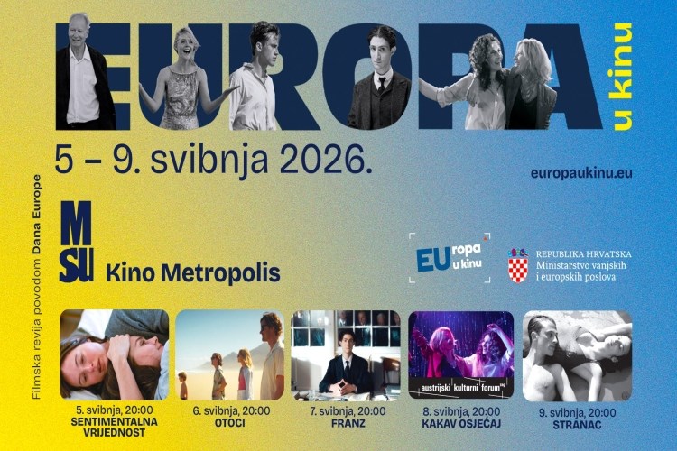 Europa u kinu 2026 - Filmska revija povodom Dana Europe