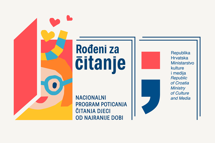 „Svaka priča započinje prvom stranicom“ – objavljena mrežna stranica programa Ministarstva kulture i medija - Rođeni za čitanje