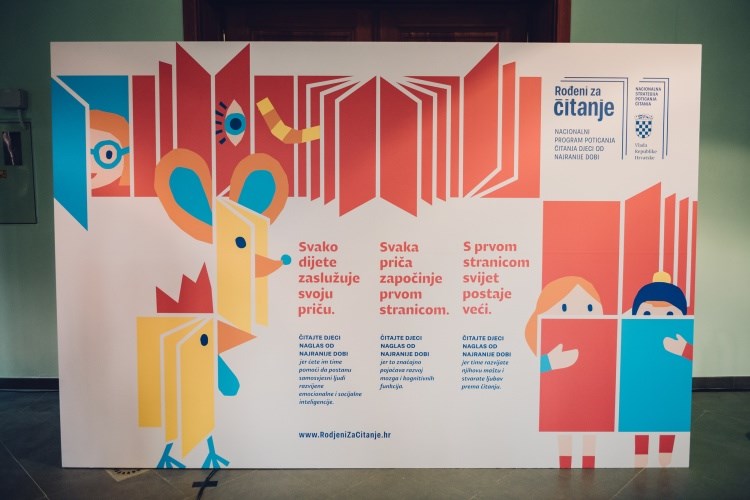 Predstavljen Nacionalni program poticanja čitanja djeci od najranije dobi emRođeni za čitanje/em