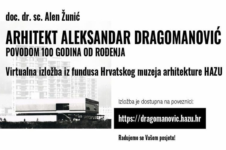 Arhitekt Aleksandar Dragomanović – Povodom 100 godina od rođenja