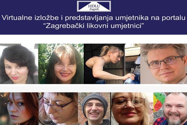Virtualne izložbe na portalu 'Zagrebački likovni umjetnici'
