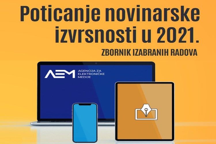 E-izdanje Zbornika izabranih radova projekta poticanja kvalitetnog novinarstva u 2021.