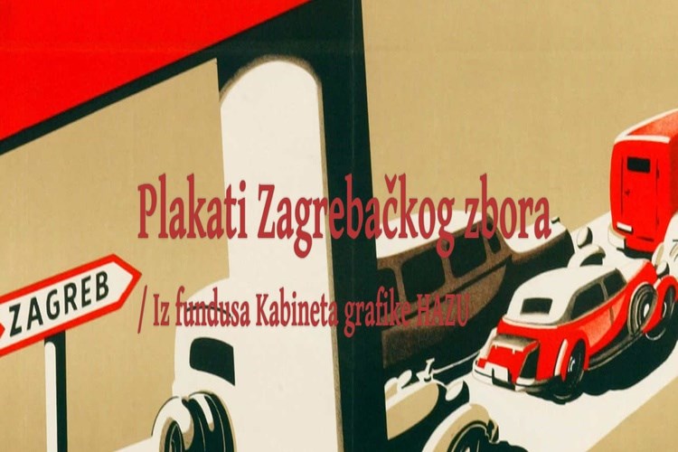 Izložba: 'Plakati Zagrebačkog zbora iz fundusa Kabineta grafike HAZU'